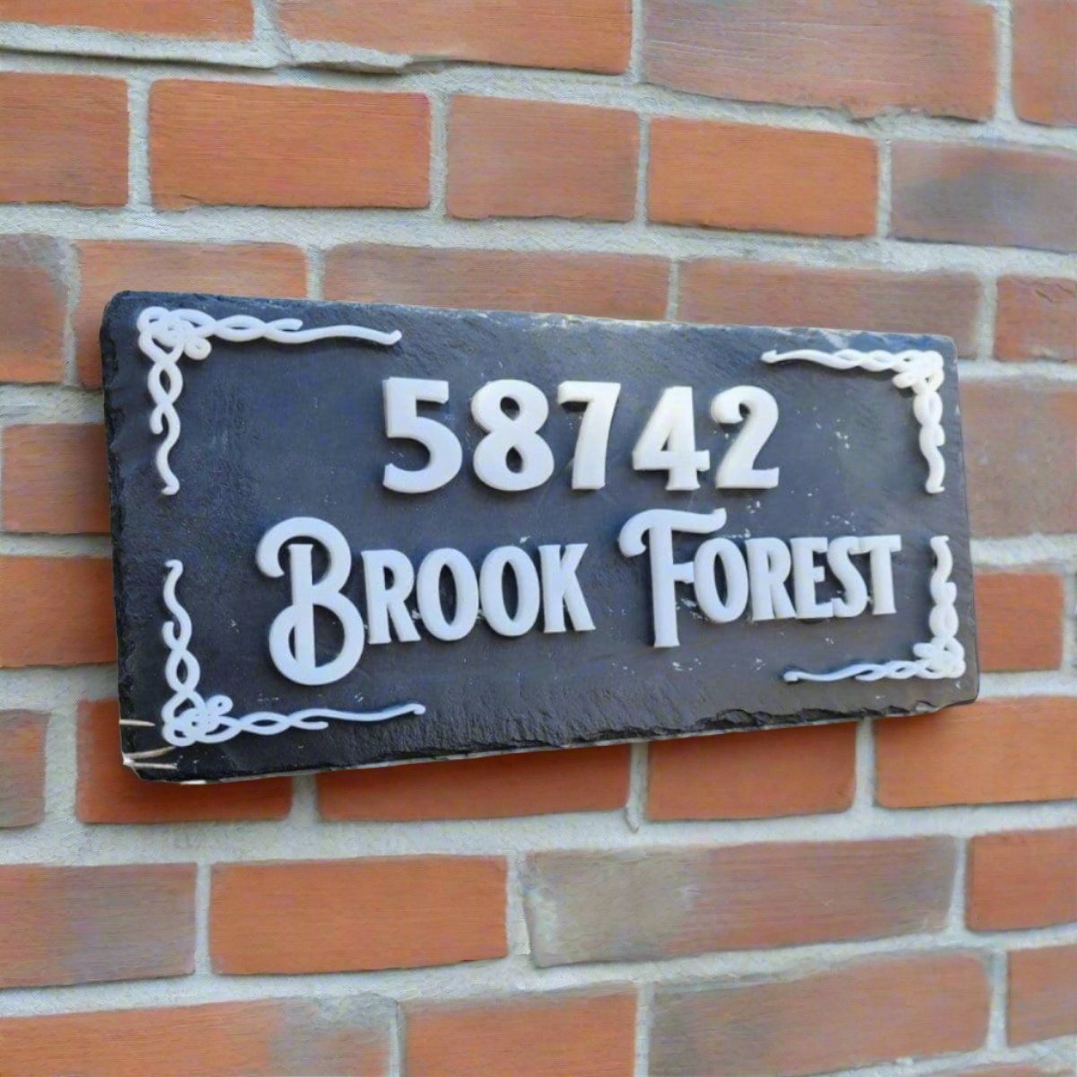 Slate Home Business Ranch Signs Engraved Business Wall Signs