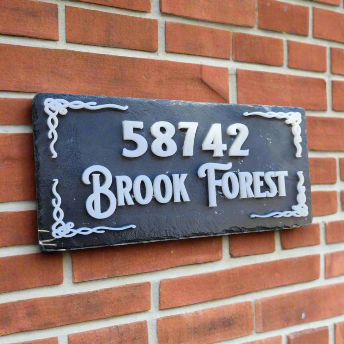 Slate Home Business Ranch Signs Engraved Business Wall Signs