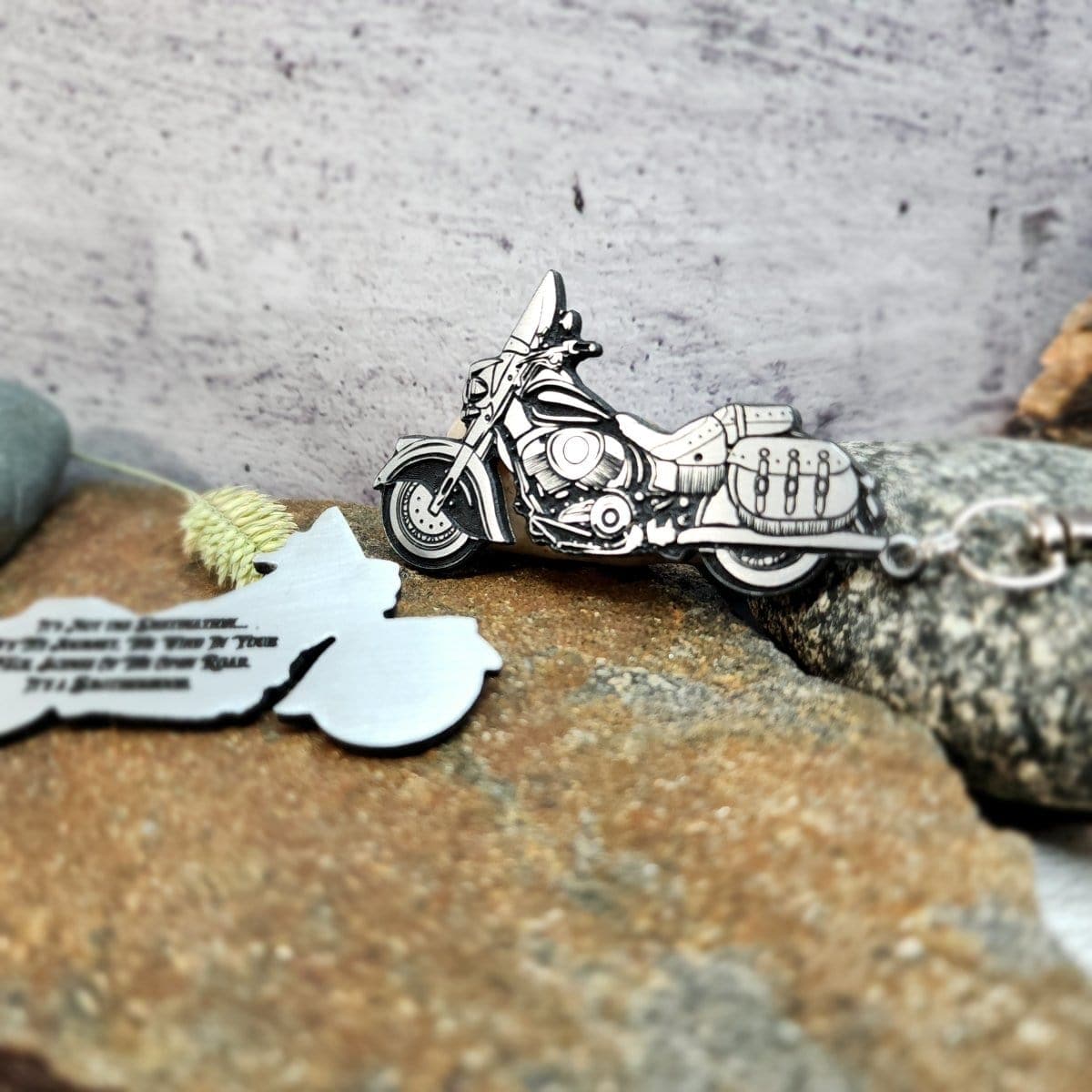 Indian Vintage Motorcycle Key Chain Ring Personalized