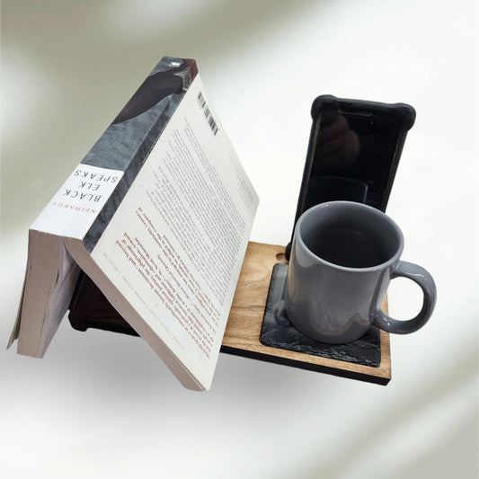 Personalized Book Caddy Holder - Hats Signs Patches 3D printing Engraving