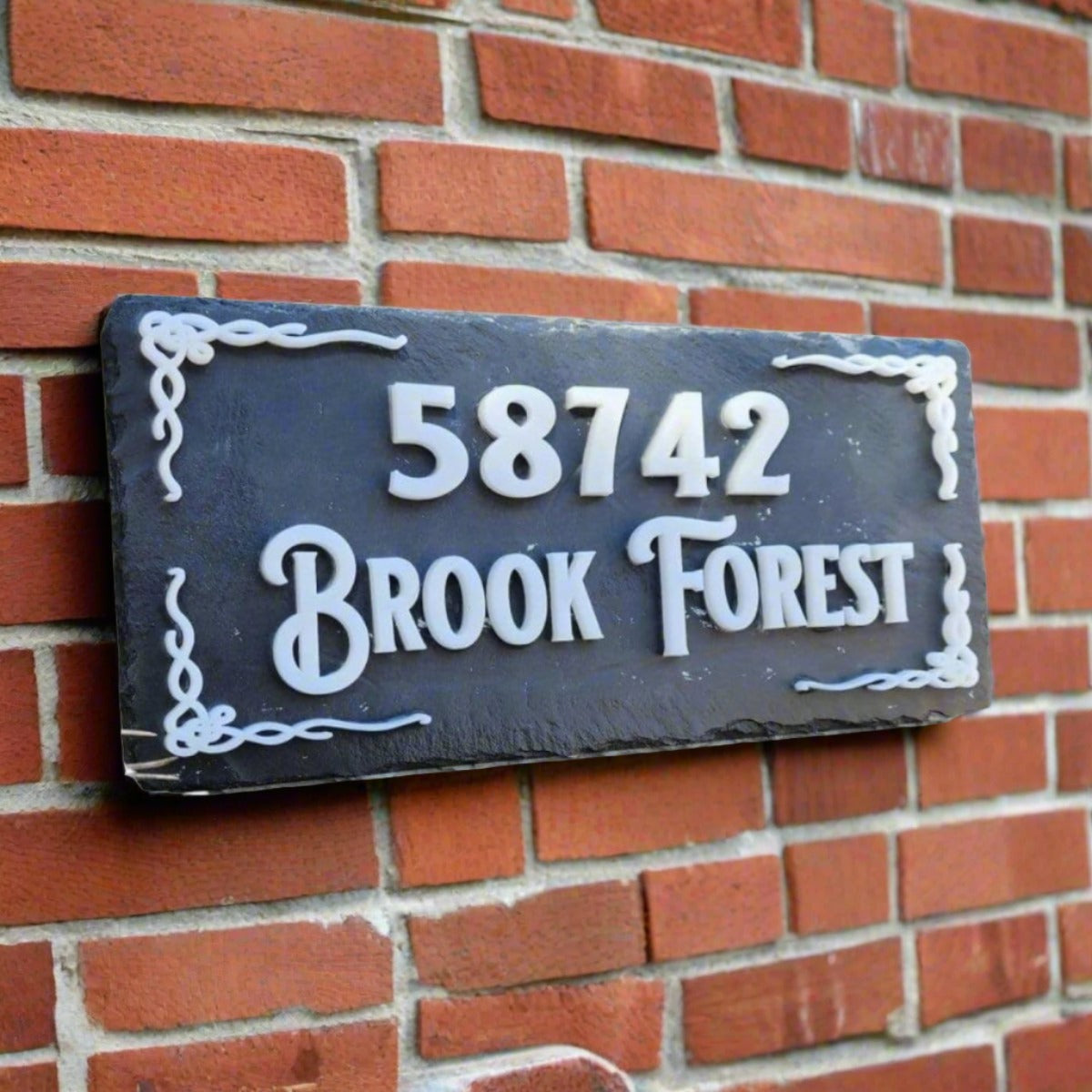 Slate Home Business Ranch Signs Engraved Business Wall Signs