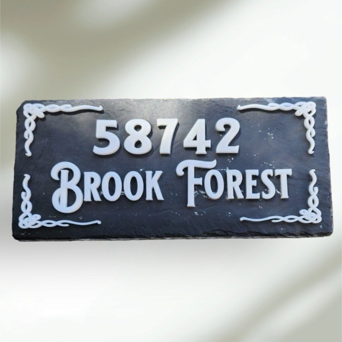 Slate Home Business Ranch Signs Engraved Business Wall Signs