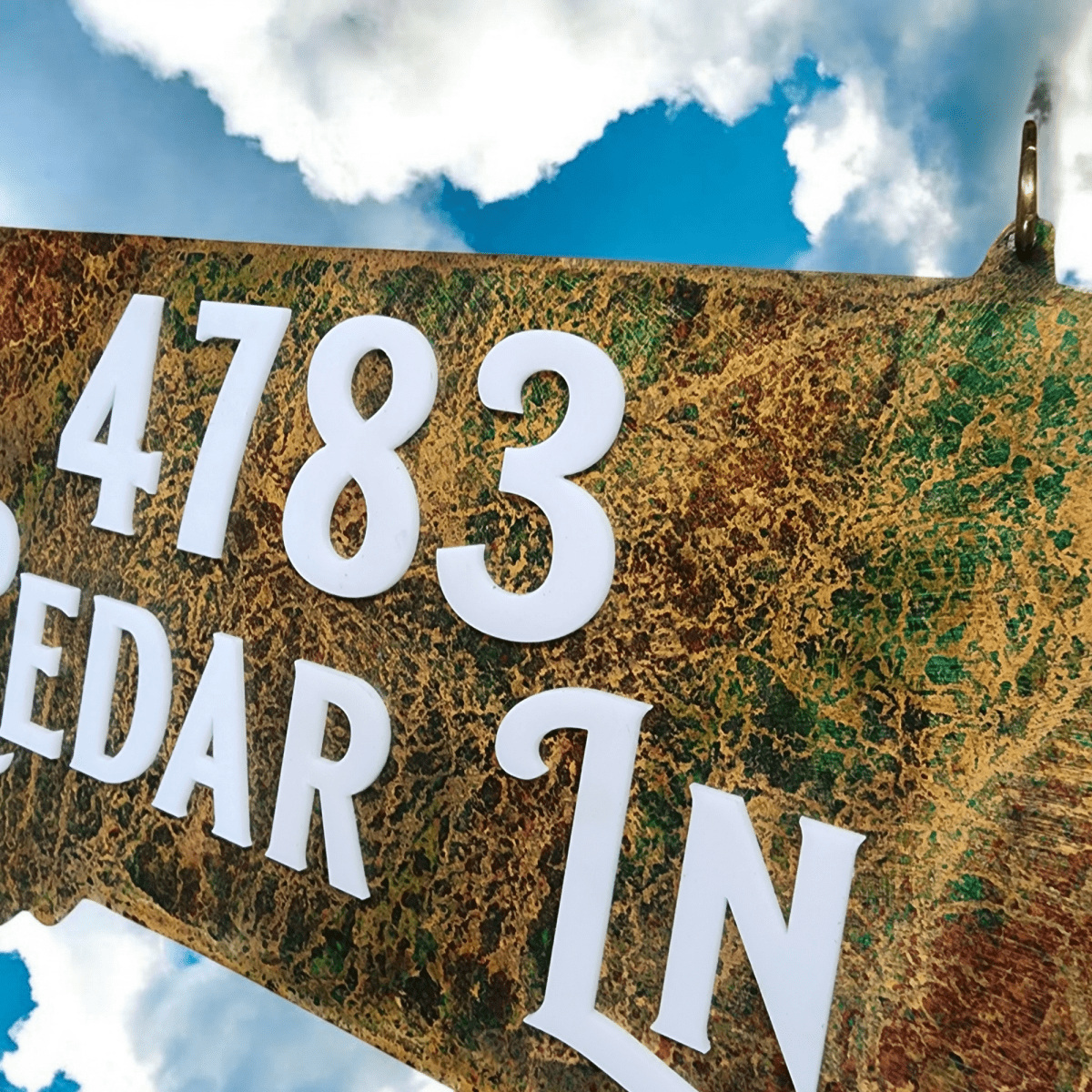 Address House Number Sign made to order great driveway business ranches