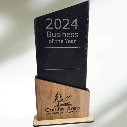 Award Plaques Slate Acrylic Stone Granite Style 1 and 2 Personalized custom Sign wood and Slate - Hats Signs Patches 3D printing Engraving