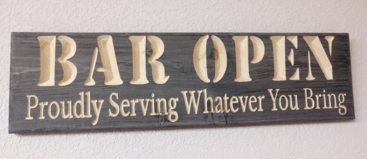 Bar Open Sign