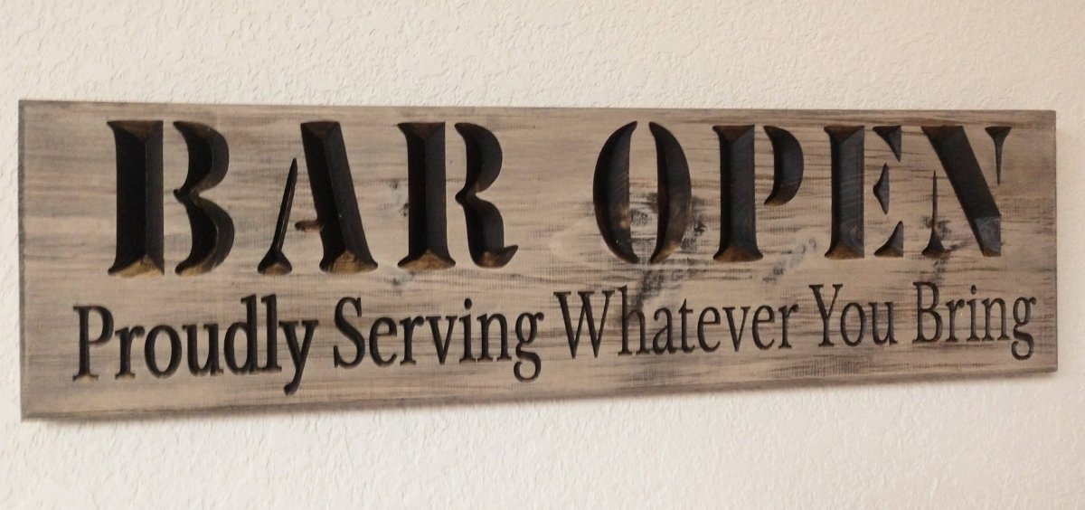 Bar Open Sign