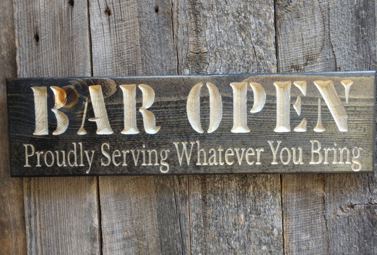 Bar Open Sign