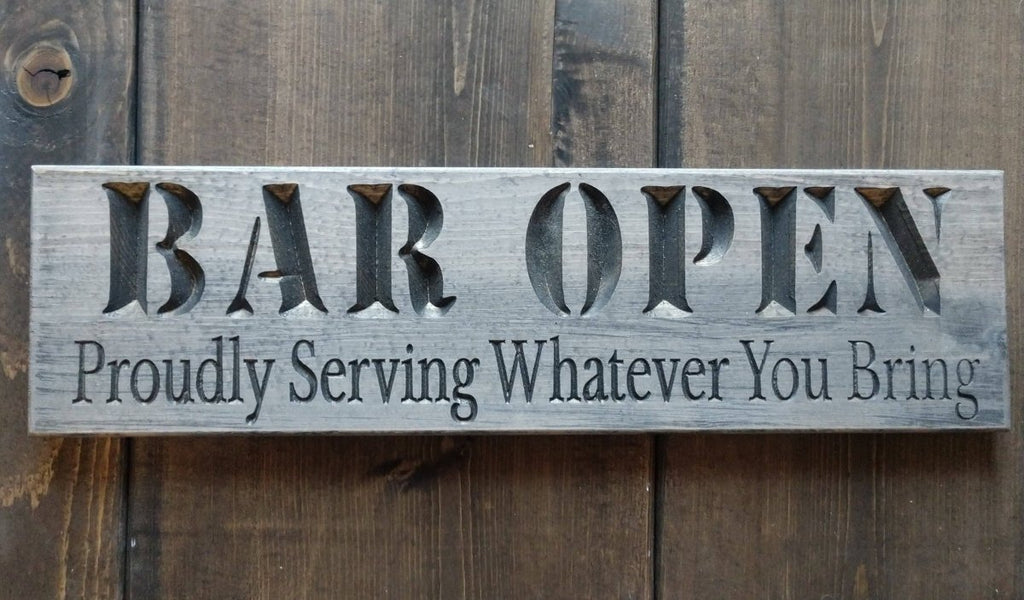 Bar Open Sign