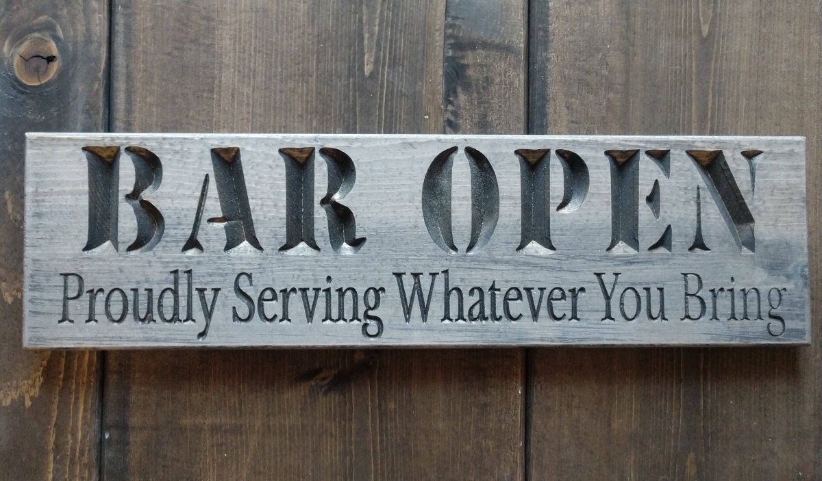 Bar Open Sign