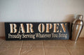Bar Open Sign