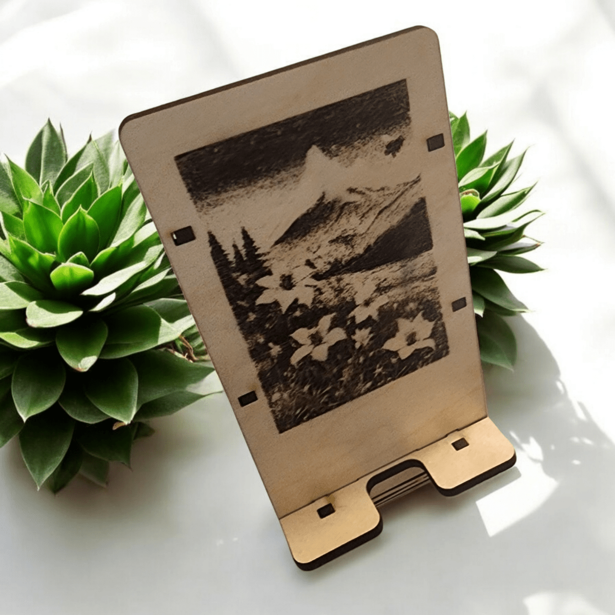 Cel Phone Stand Personalized Engraved Custom