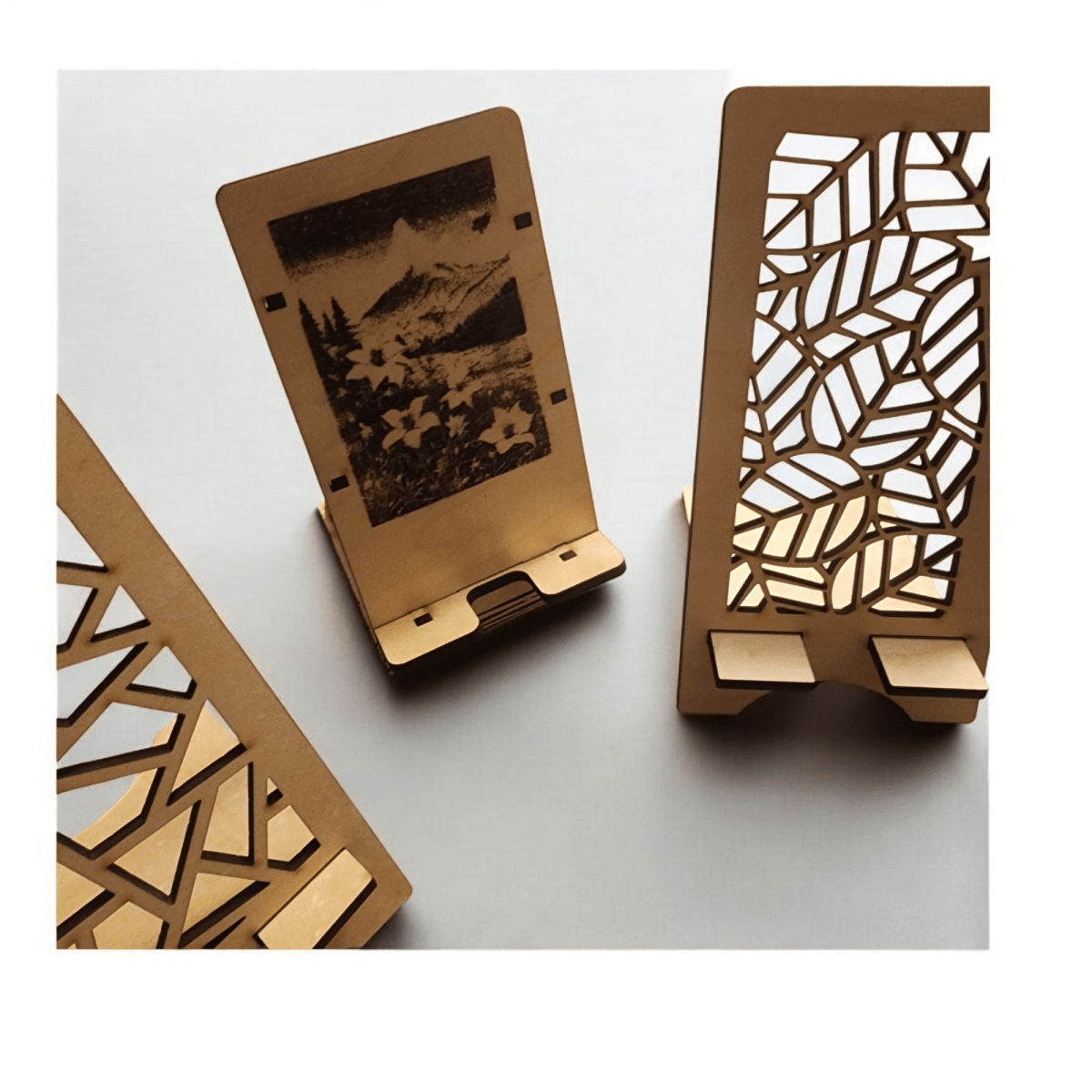 Cel Phone Stand Personalized Engraved Custom