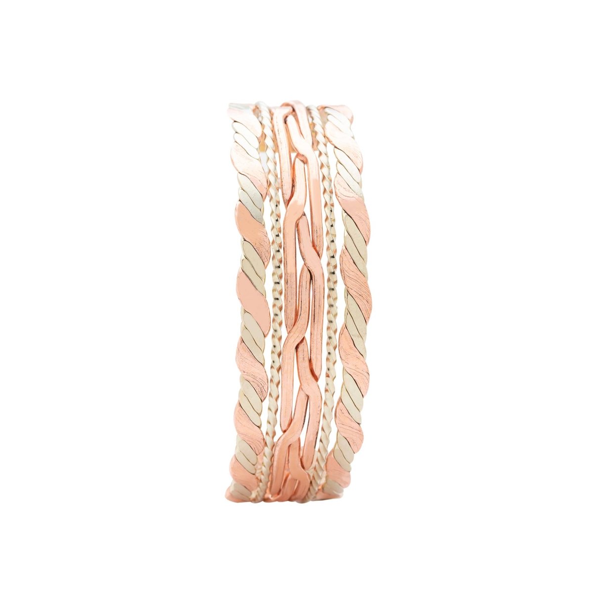 Copper Bracelet Flexible Copper cuff for easy adjustment