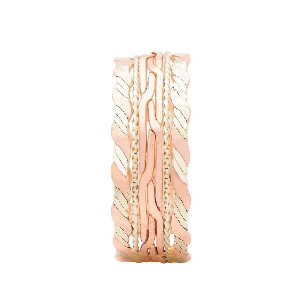 Copper Bracelet Flexible Copper cuff for easy adjustment