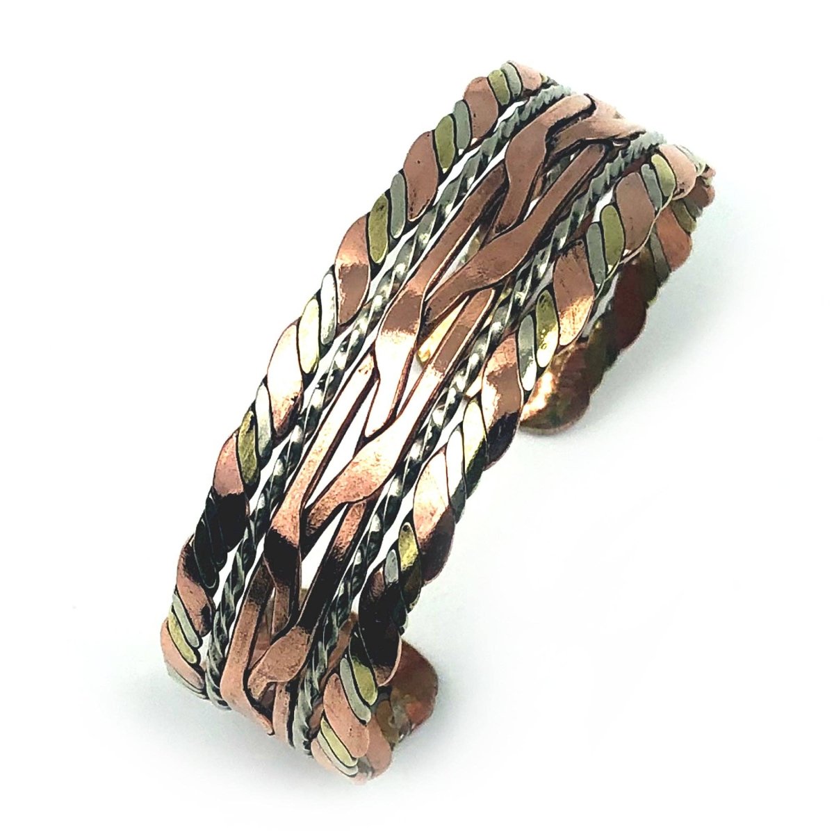 Copper Bracelet Flexible Copper cuff for easy adjustment