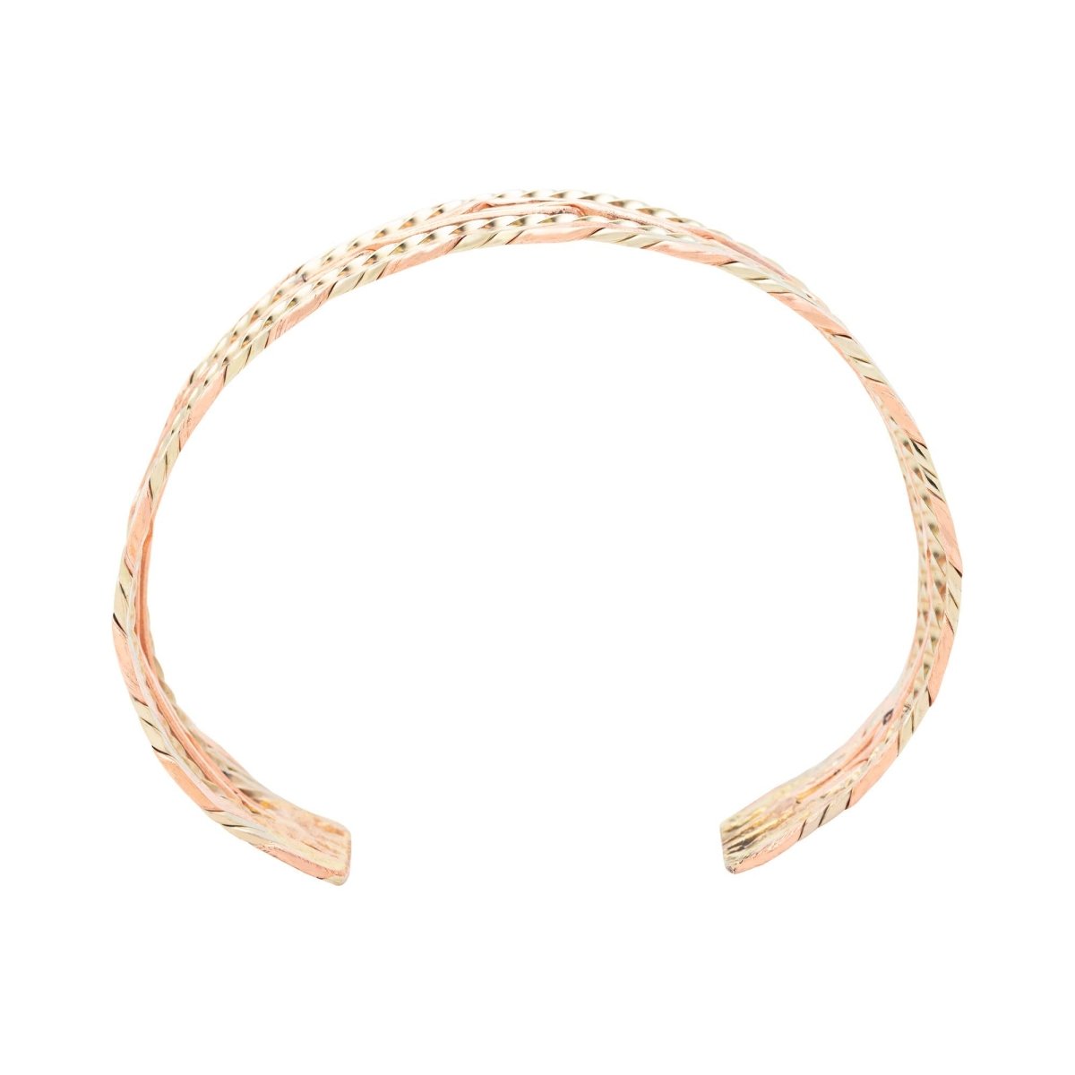 Copper Bracelet Flexible Copper cuff for easy adjustment