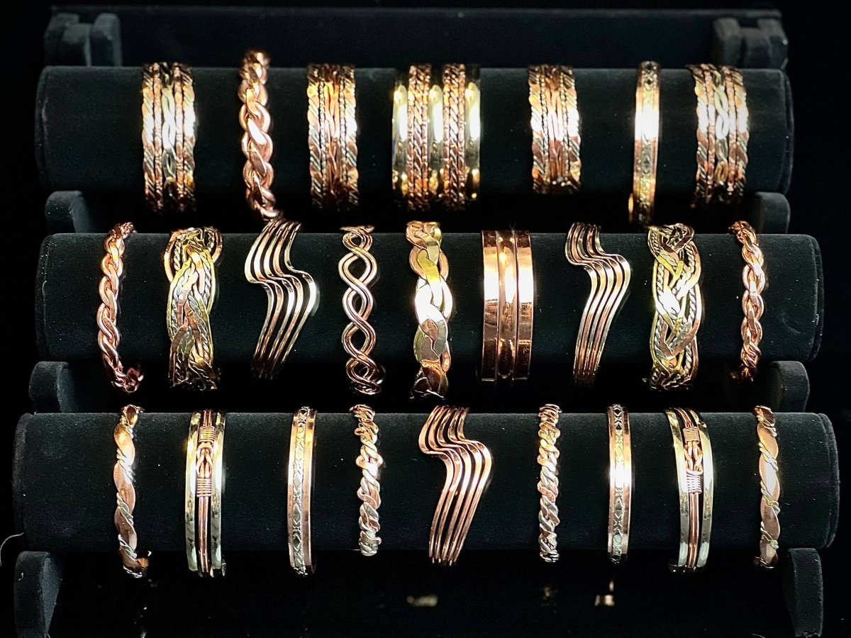Copper Bracelets Wholesale Pack of 25