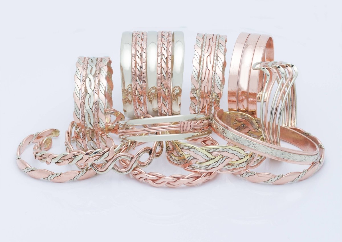 Copper Bracelets Wholesale Pack of 25