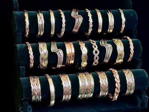 Copper Bracelets Wholesale Pack of 25