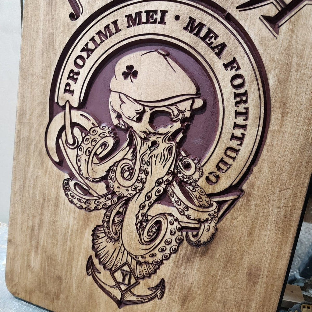 Custom Carved Wood Address Signs for Your Business