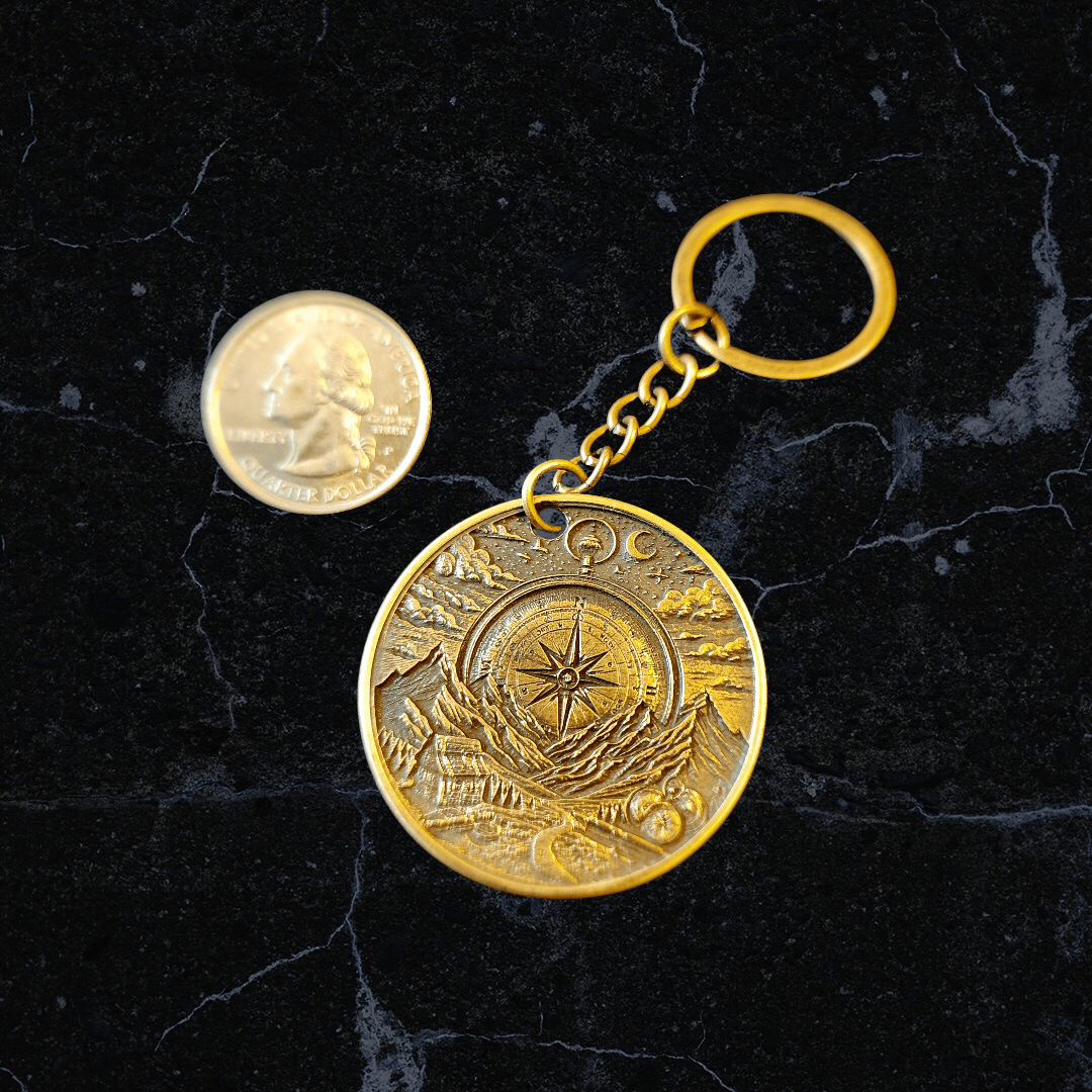 Custom Personalized 3D Engraved Keychain – Fun &amp; Majestic Designs