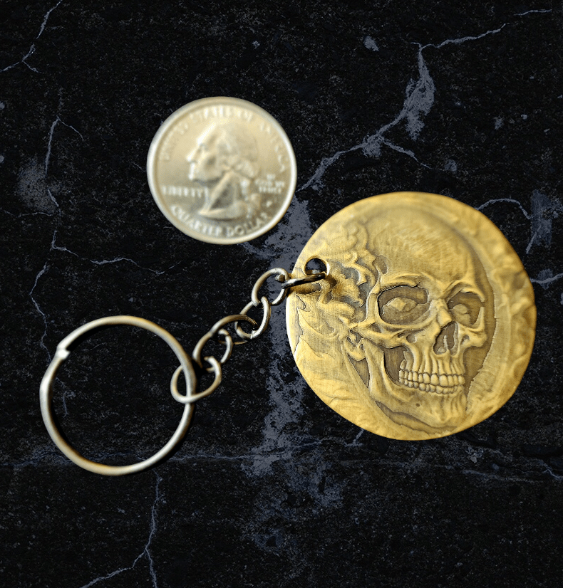 Custom Personalized 3D Engraved Keychain – Fun &amp; Majestic Designs