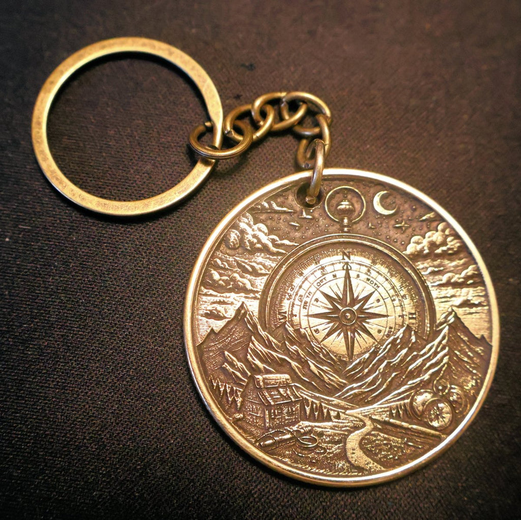 Custom Personalized 3D Engraved Keychain – Fun &amp; Majestic Designs