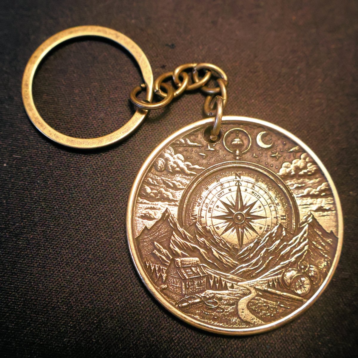 Custom Personalized 3D Engraved Keychain – Fun &amp; Majestic Designs