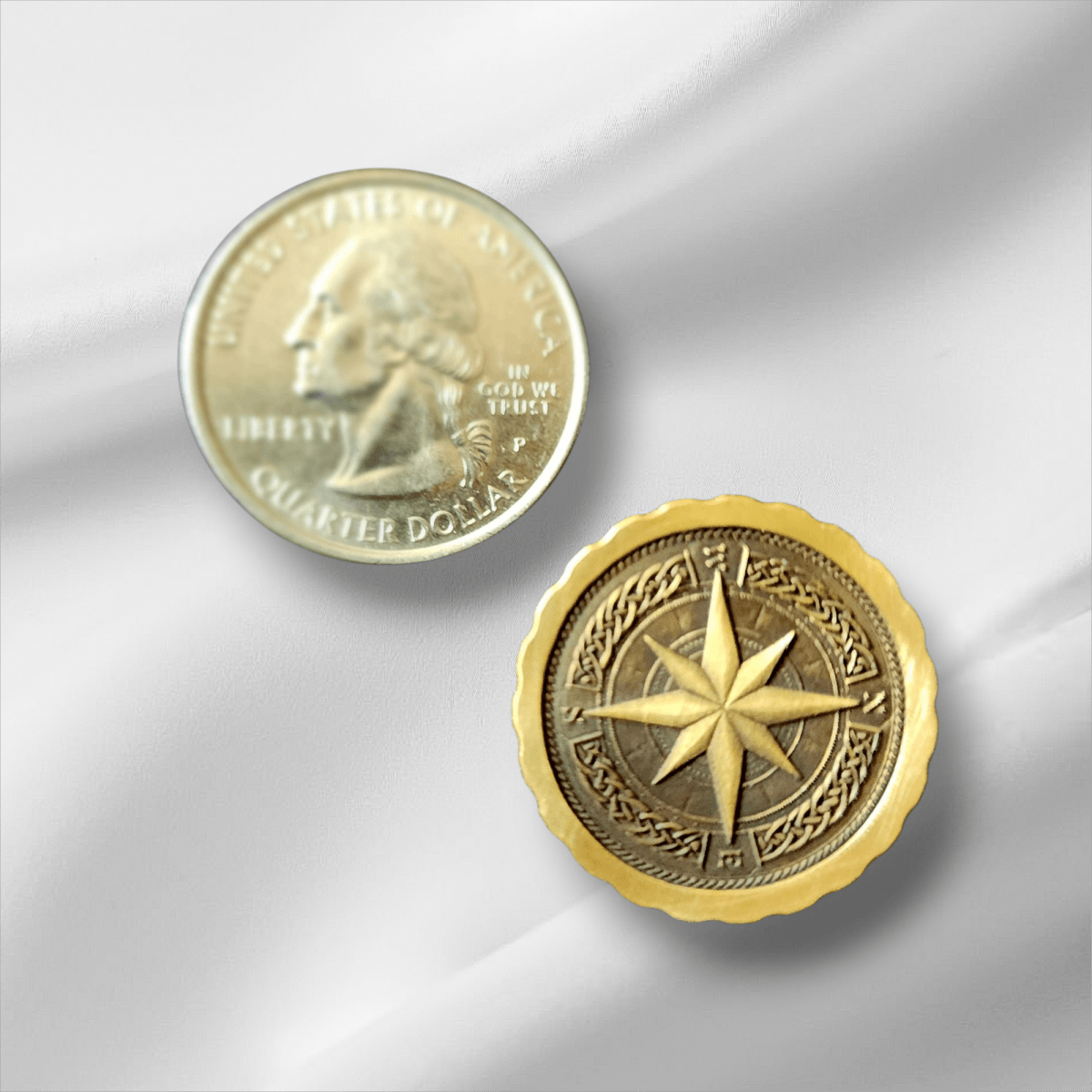 Custom Personalized 3D Engraved Pins – Fun &amp; Majestic Designs perfect for Hats and Vests