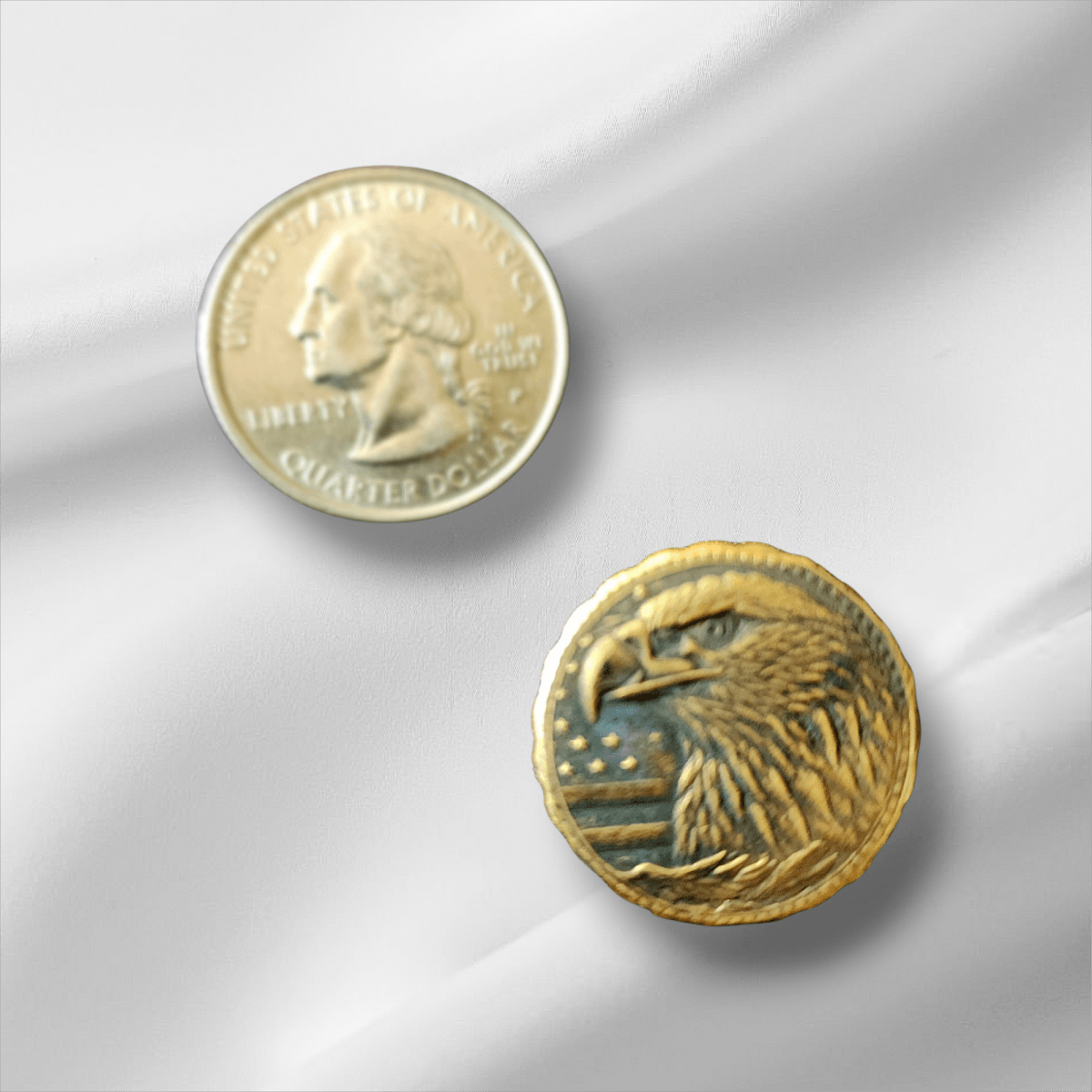 Custom Personalized 3D Engraved Pins – Fun &amp; Majestic Designs perfect for Hats and Vests