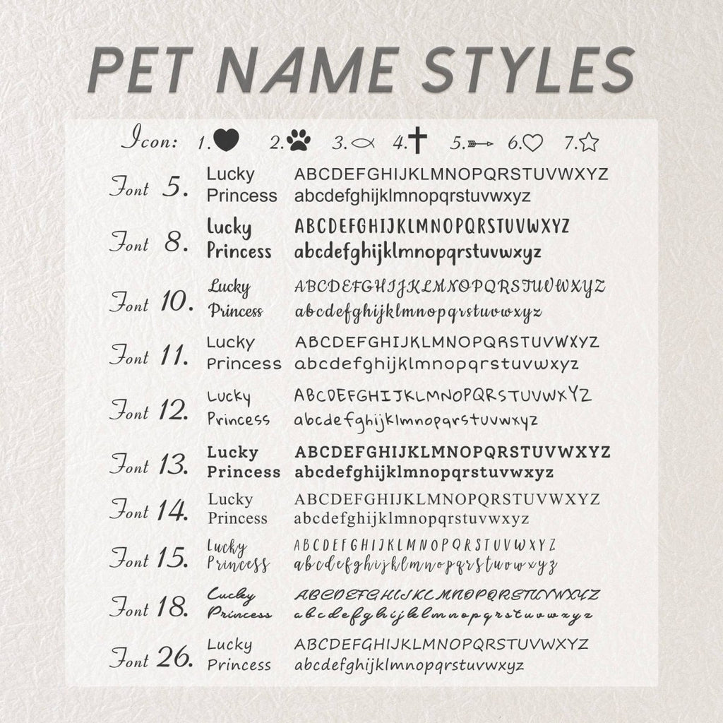 Custom Pet Tags for Dogs and Cats - Slide on Pet ID Tags