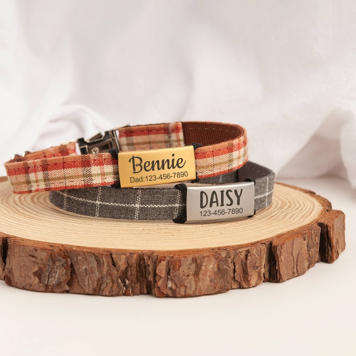 Custom Pet Tags for Dogs and Cats - Slide on Pet ID Tags