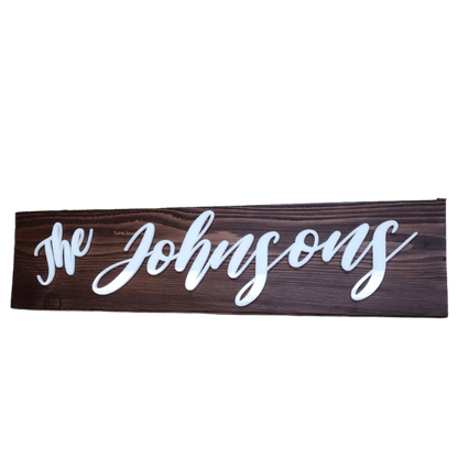Custom Wood Sign | Personalized Family Name Sign | Last Name Pallet Sign | Wedding Gift | Home Wall Decor | Anniversary Gift