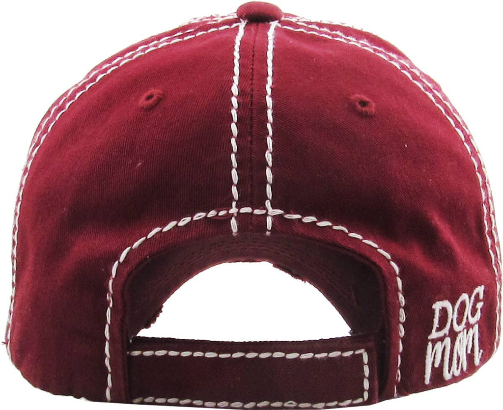 DOG MOM WASHED VINTAGE BALLCAP