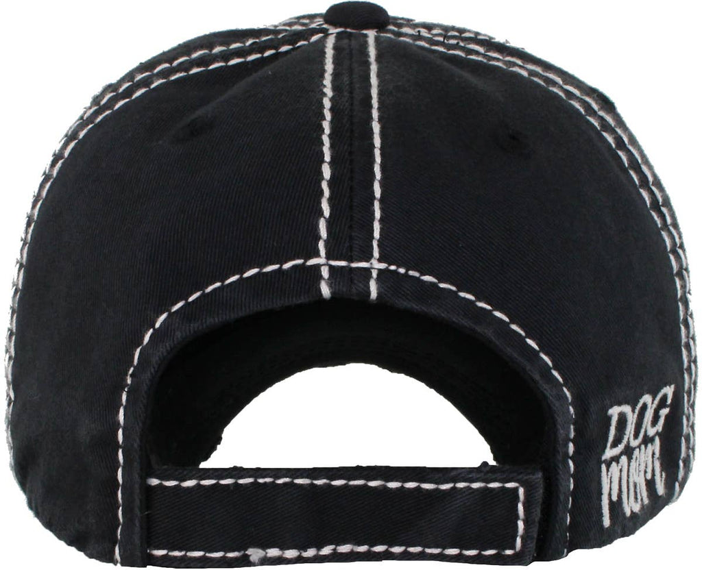 DOG MOM WASHED VINTAGE BALLCAP