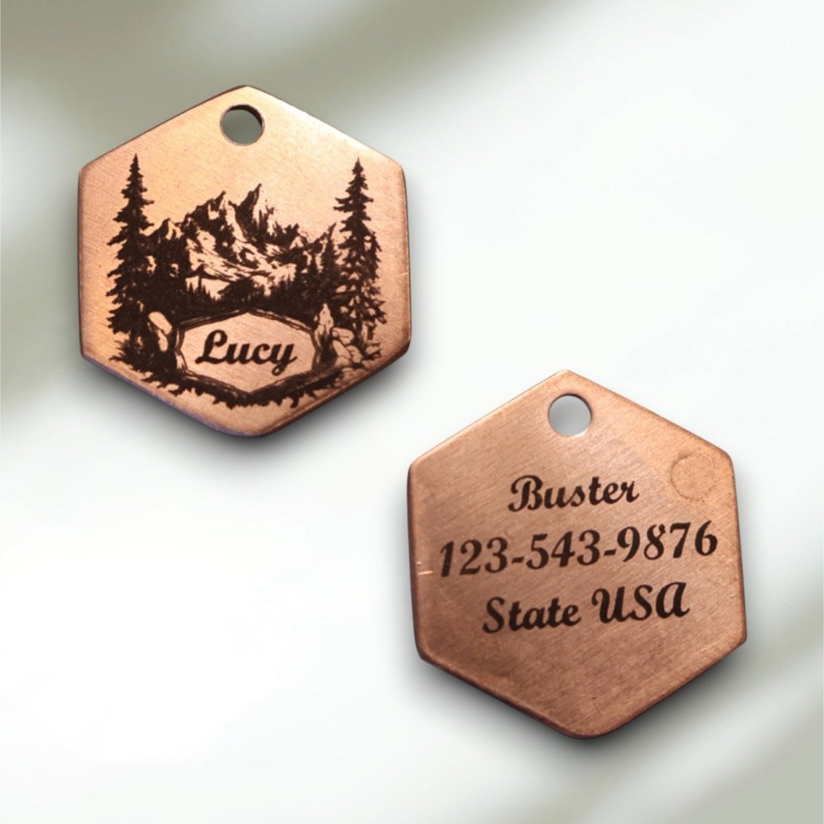 Dog Tags Custom Personalized Pendant