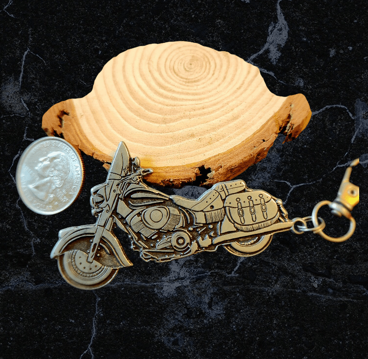 Indian Vintage Motorcycle Key Chain Ring Personalized