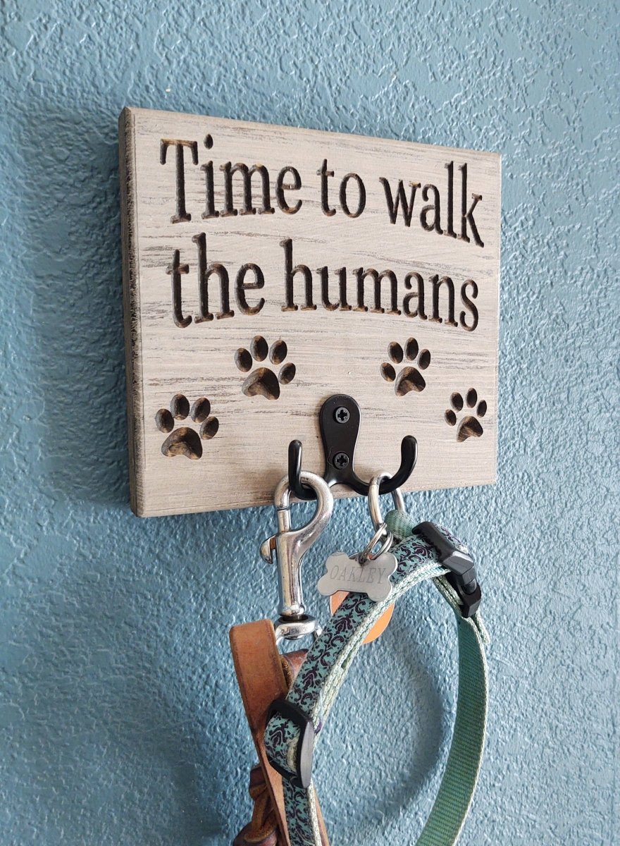 CozyHooks - Set of 2 Modern Leash Hooks for a Tidy Home