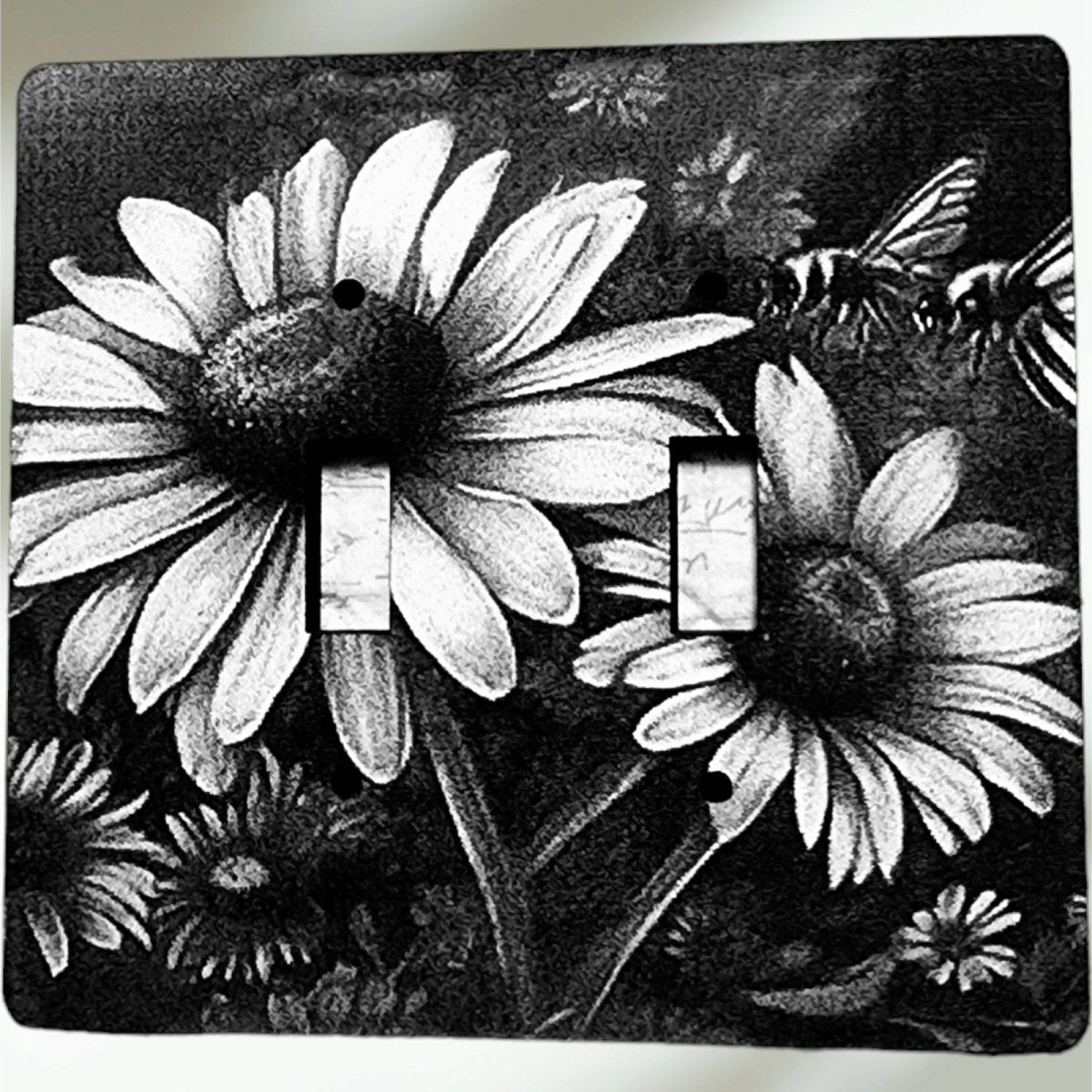 Light Switch Outlet Cover Decorative Engraved Personalized