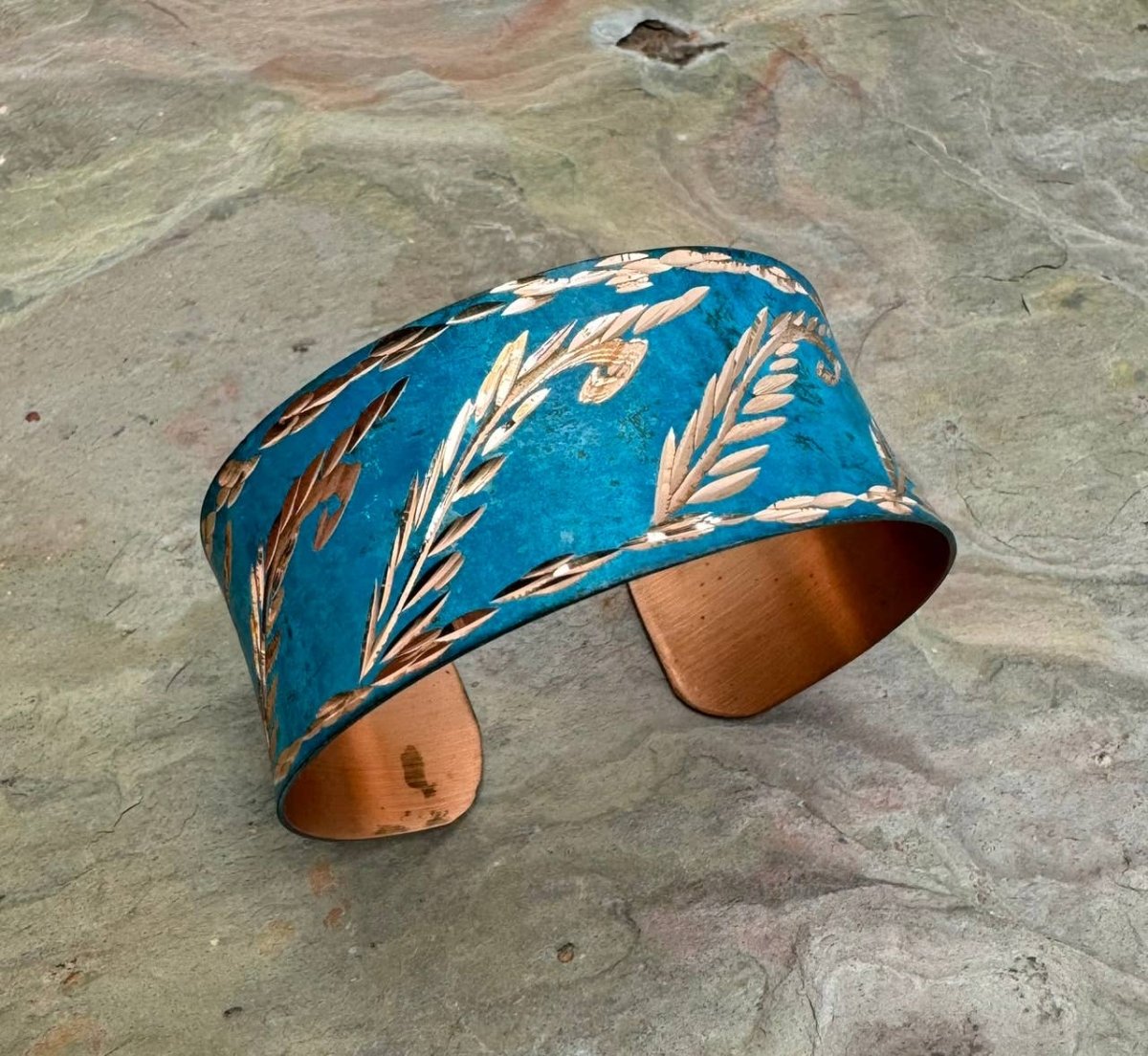 Patina Turquoise Breeze Cuff