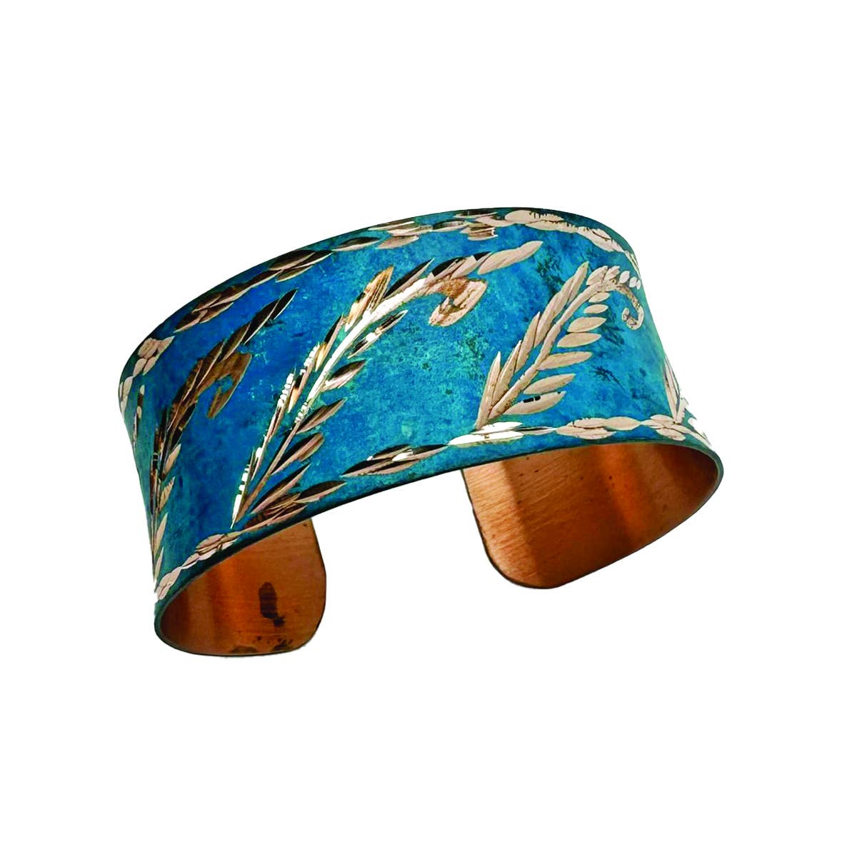 Patina Turquoise Breeze Cuff