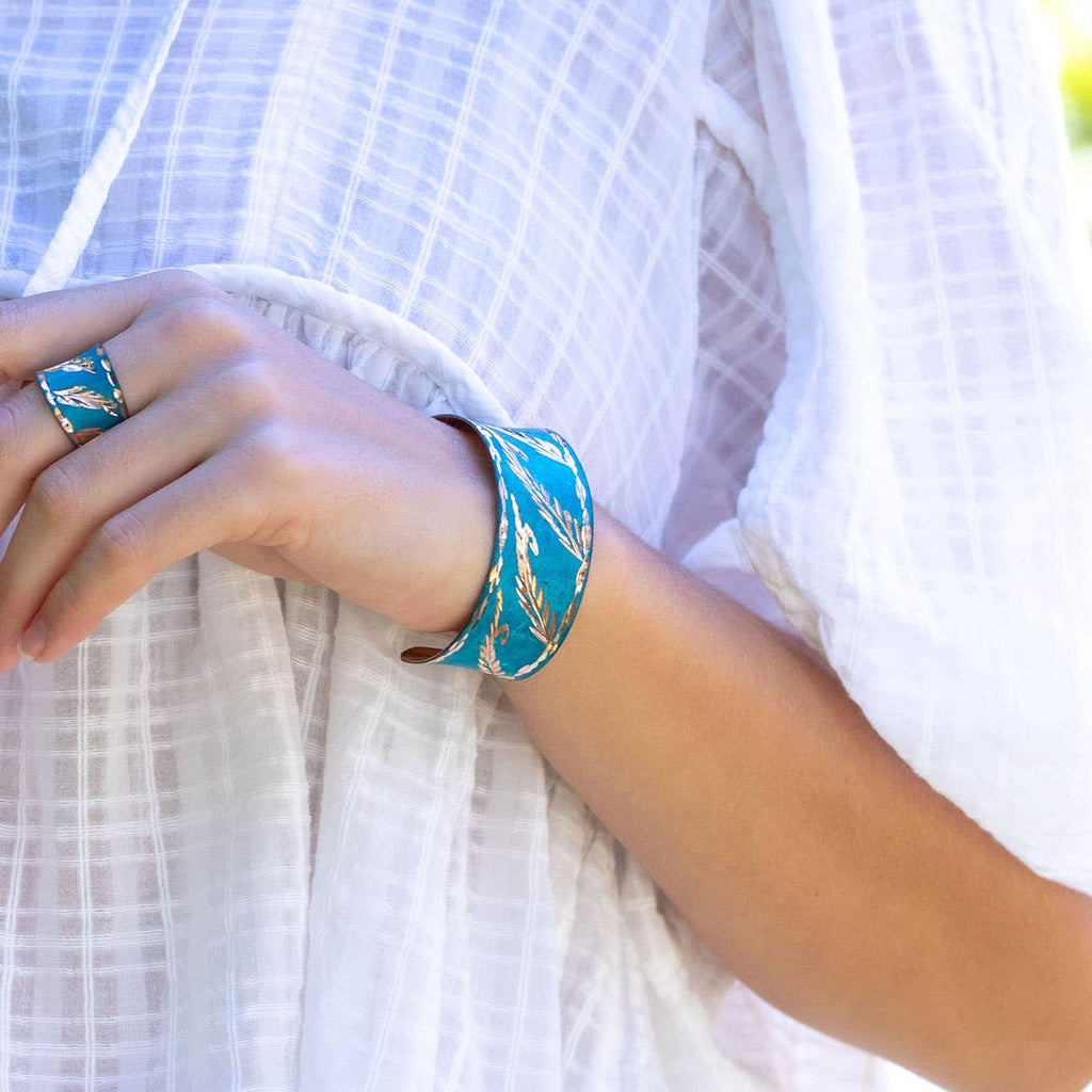 Patina Turquoise Breeze Cuff