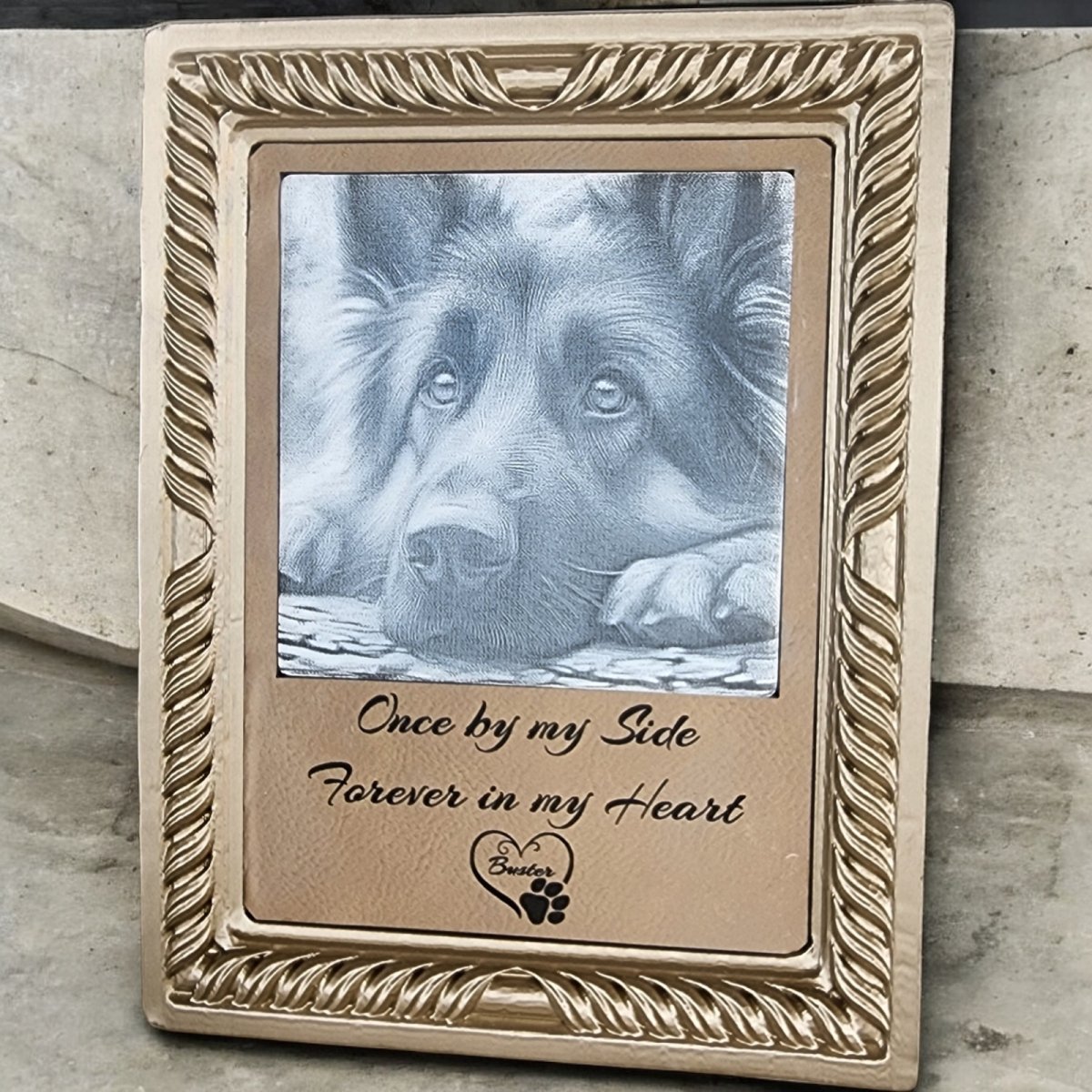 Personalized Memory - Memorial Plaques Slate and Ceramic Engraved images lasting reflections