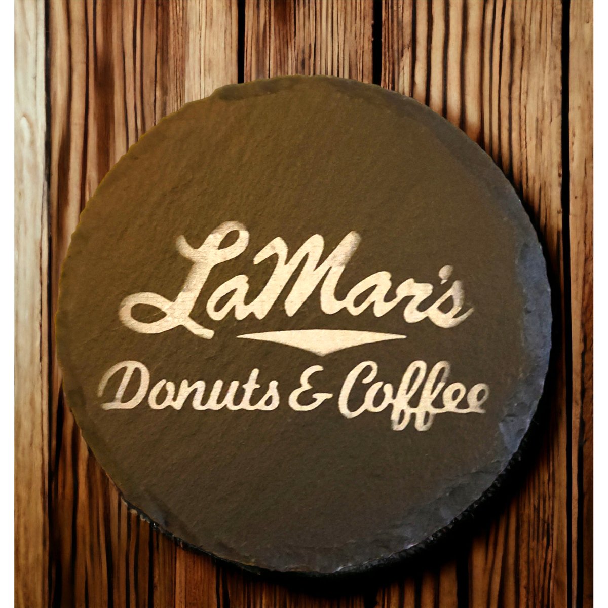 Personalized Wood Coasters (Set of 5) made - to - order with your Logo, Images and/or Text - Hats Signs Patches 3D printing Engraving