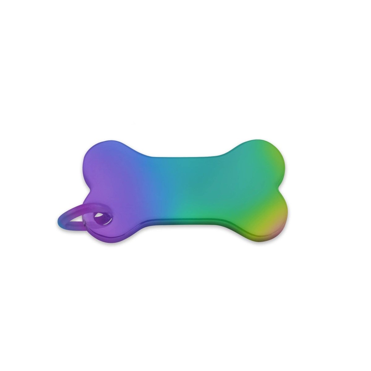 Stainless Steel PVD Coated Dog Bone Pendant