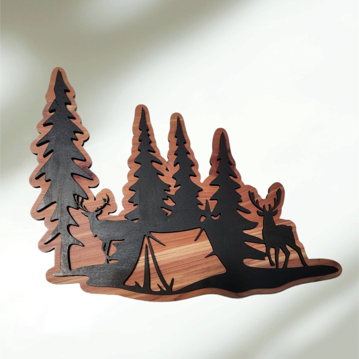 The Pines Camping Wall Art Personalized - Hats Signs Patches 3D printing Engraving