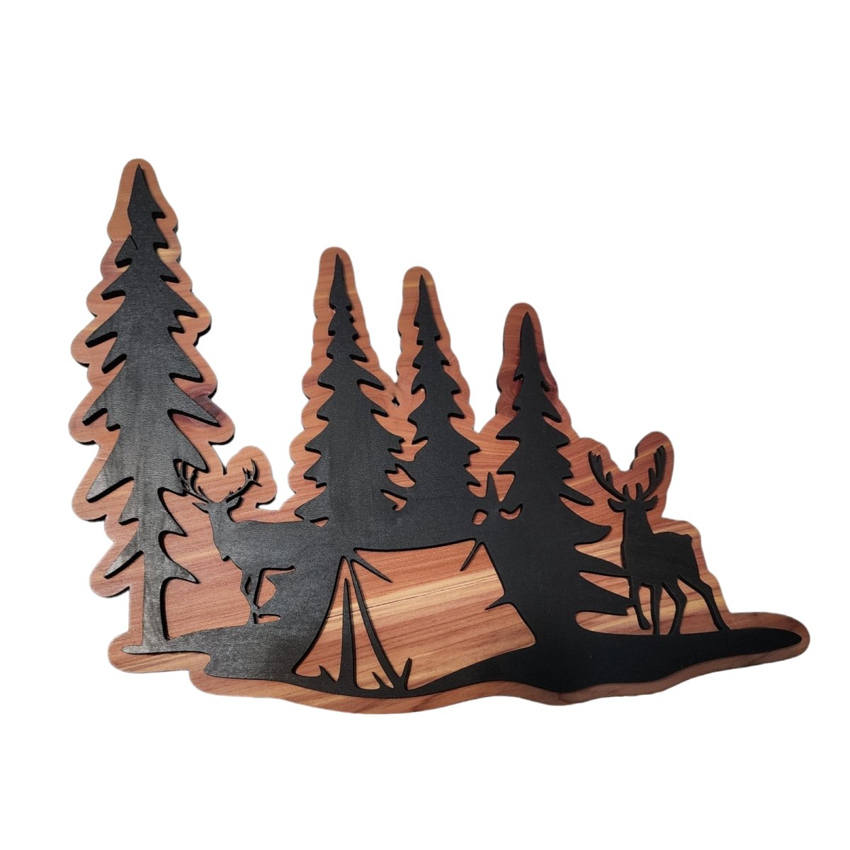 The Pines Camping Wall Art Personalized - Hats Signs Patches 3D printing Engraving