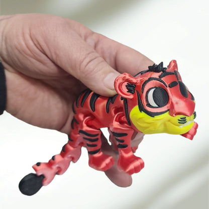 Tundra the Tiger feature intricate designs and bright colors 3d Print - Hats Signs Patches 3D printing Engraving