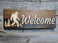 Welcome - Sasquatch Sign Plaque