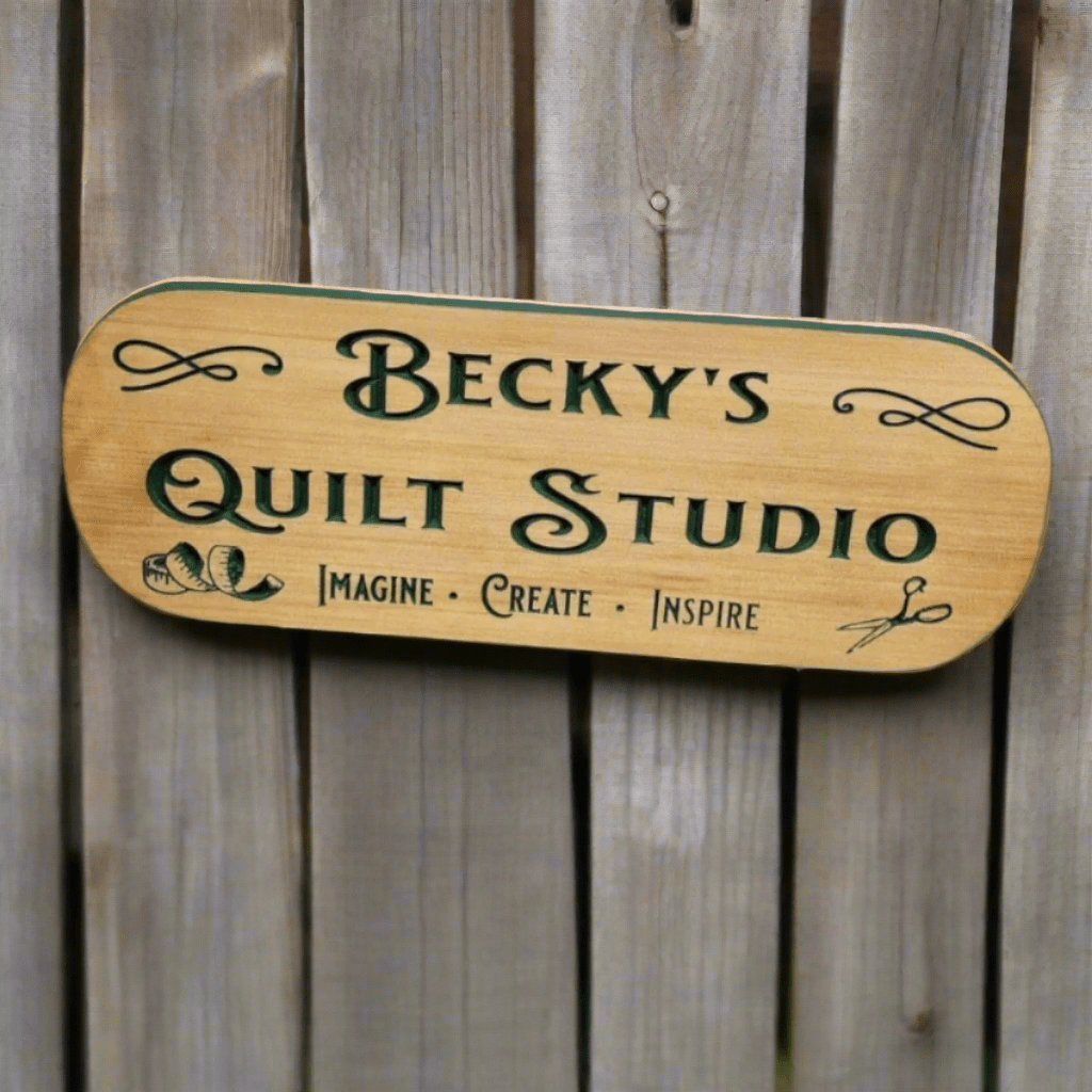 Wood Carved Rectangle Sign designed for a Great gift for Him or Her Address Home Ranch Sign